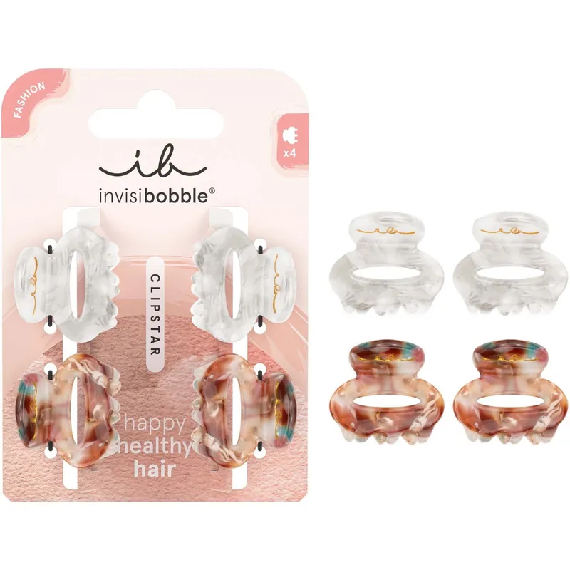 Invisibobble Fashion Clipstar Petit Bijoux 4 pcs