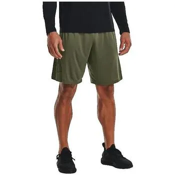 Under Armour Tech Graphic Shorts Militärgrön polyester Medium Herr