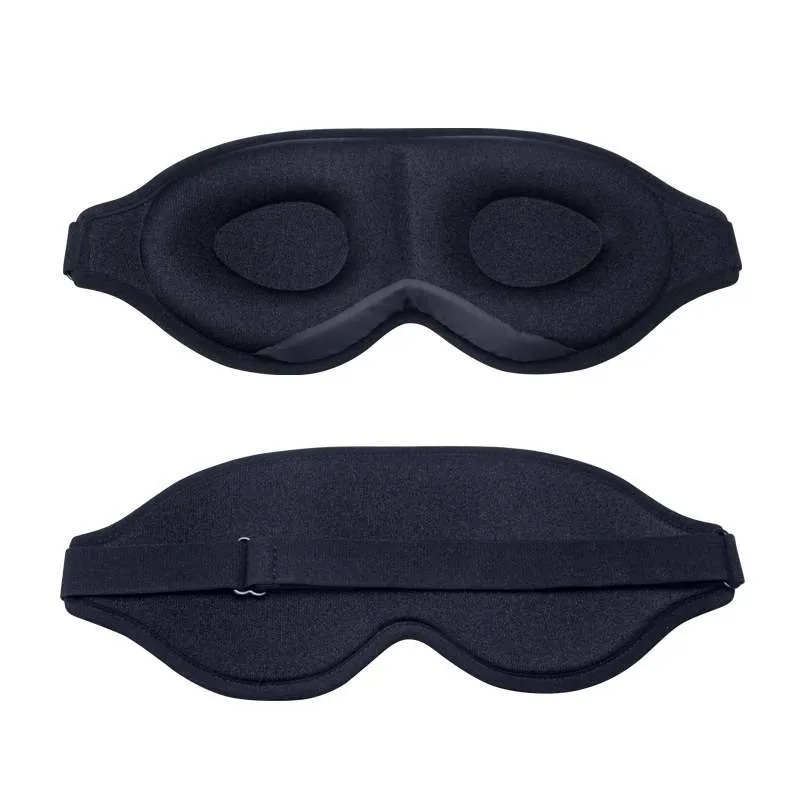 Innovativ Sovmask, Ljusblockerande Ögonmask för Sömn, Tupplur, Meditation, Resa