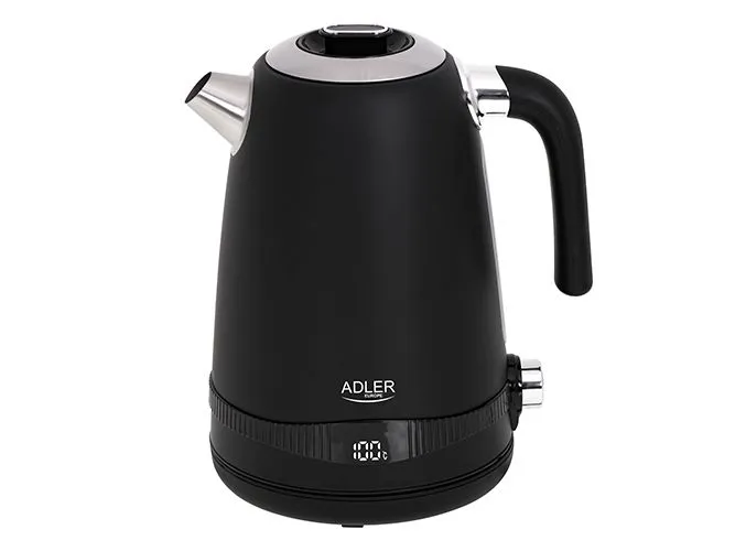 Adler Vattenkokare AD 1295b - kettle - black - Svart - 2200 W