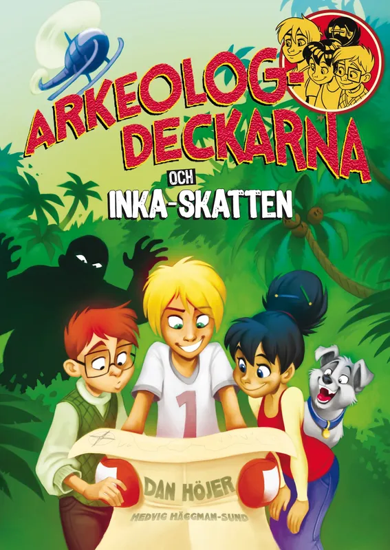 Arkeologdeckarna och inkaskatten, E-bok