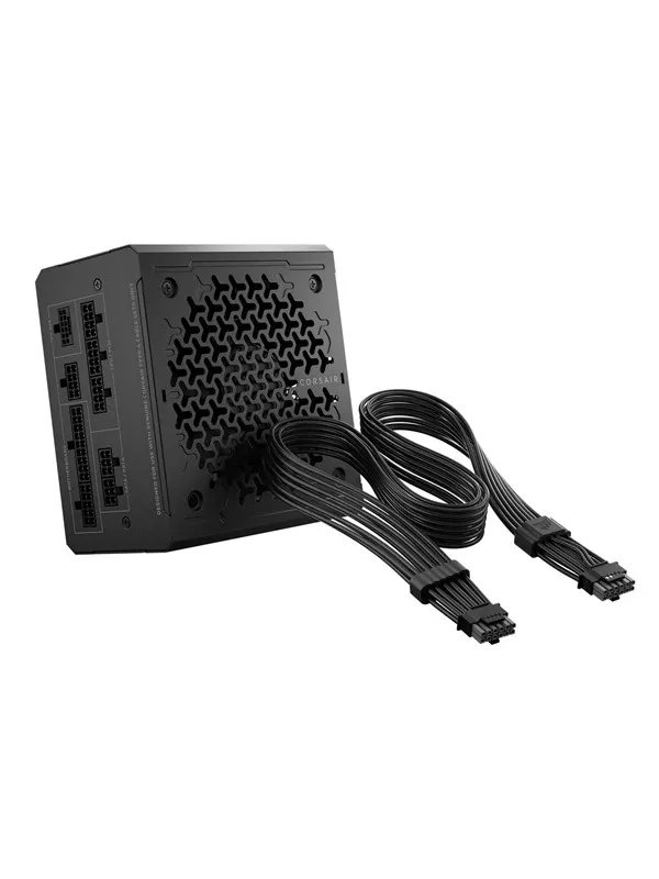 Corsair RM1000e (3rd gen) Strömförsörjning - 1000 Watt - 120 mm - ATX 3.1 - 80 Plus Platinum certificate