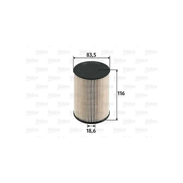 Bränslefilter VALEO 587919