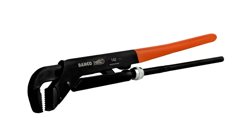 Bahco 143 rörtång Svart, Röd Röd 9 cm