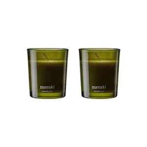 Meraki Doftljus - 2-pack - 2x60g - Lavender Rain