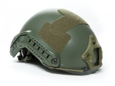 Fast Hjälm Olive