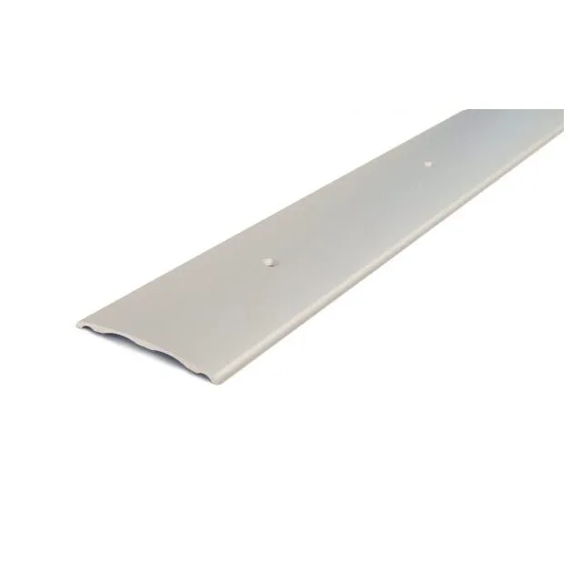 SKARVLIST 60MM SLÄT SILVER 100CM INKLUSIVE SKRUV | Beijerbygg Byggmaterial