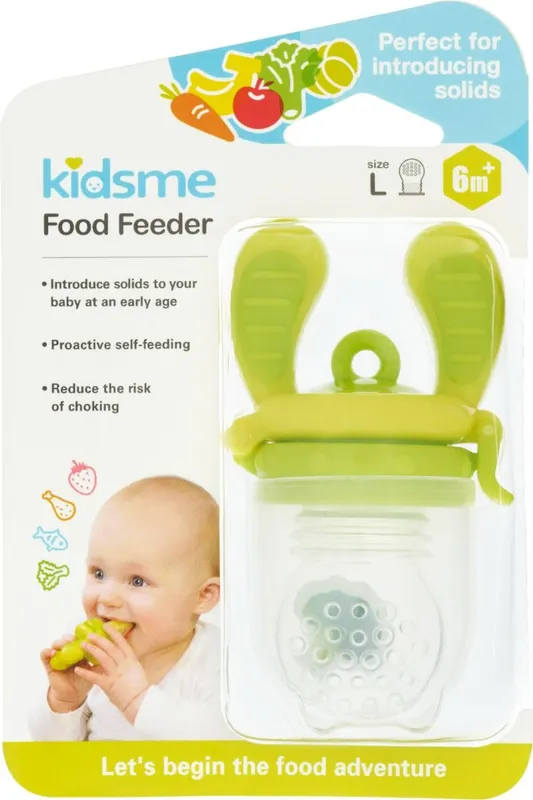 Kidsme Food Feeder Lime 6m+ 6 m+ 1 st