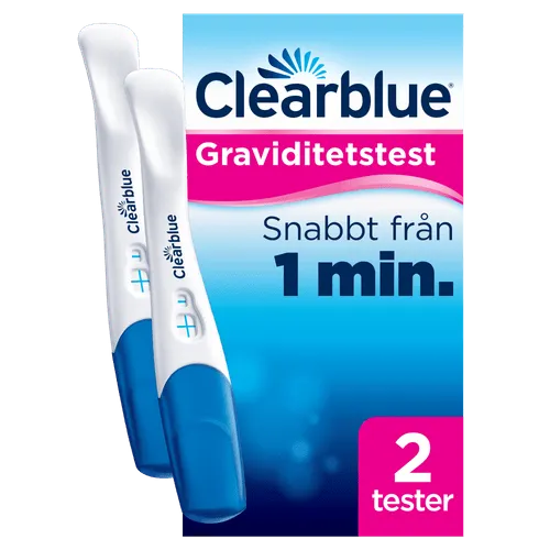 Clearblue Graviditetstest Snabb Detektion - 2 st