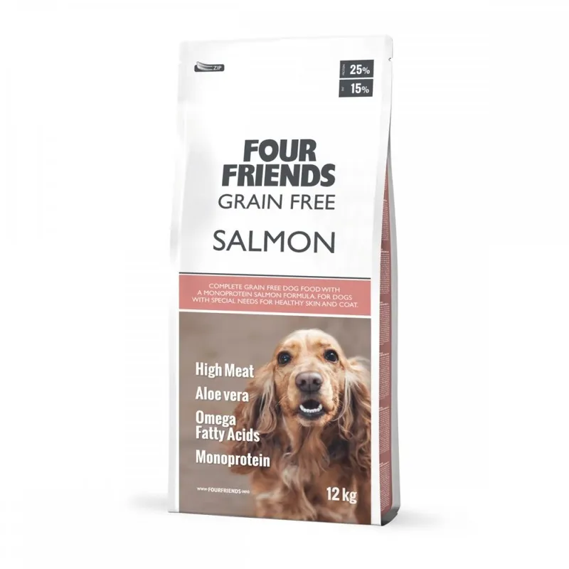 Grain Free Salmon Torrfoder för hund 12kg