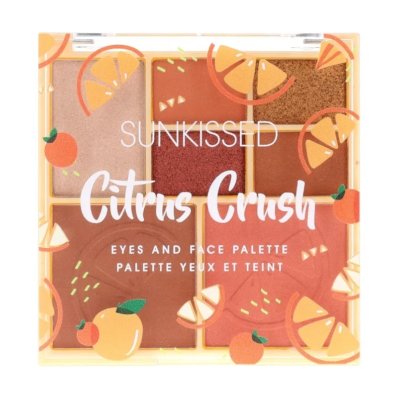 Sunkissed Citrus Crush Eyeshadow 4×1,2 g