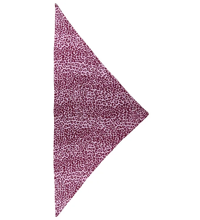 Lala Berlin Halsduk – 162×85 – Triangel M – Burgundy Leo