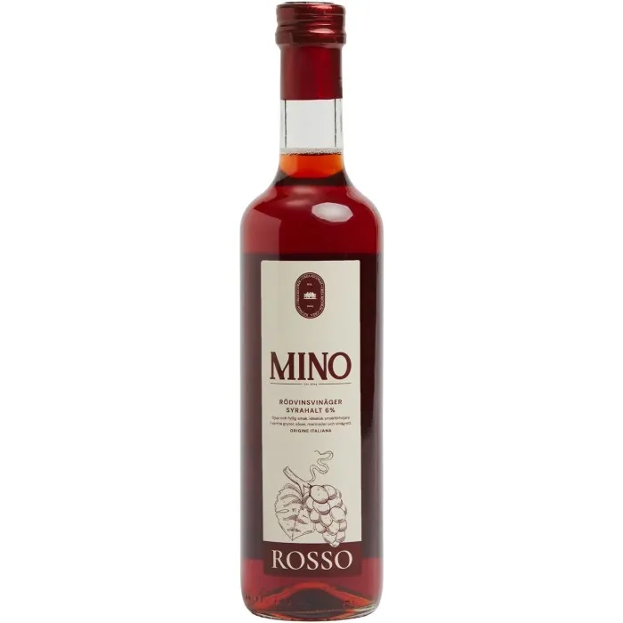 Mino Rosso Rödvinsvinäger 500ml