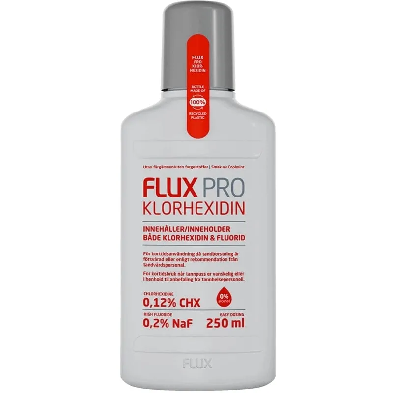 Flux PRO Klorhexidin Skölj 250 ml