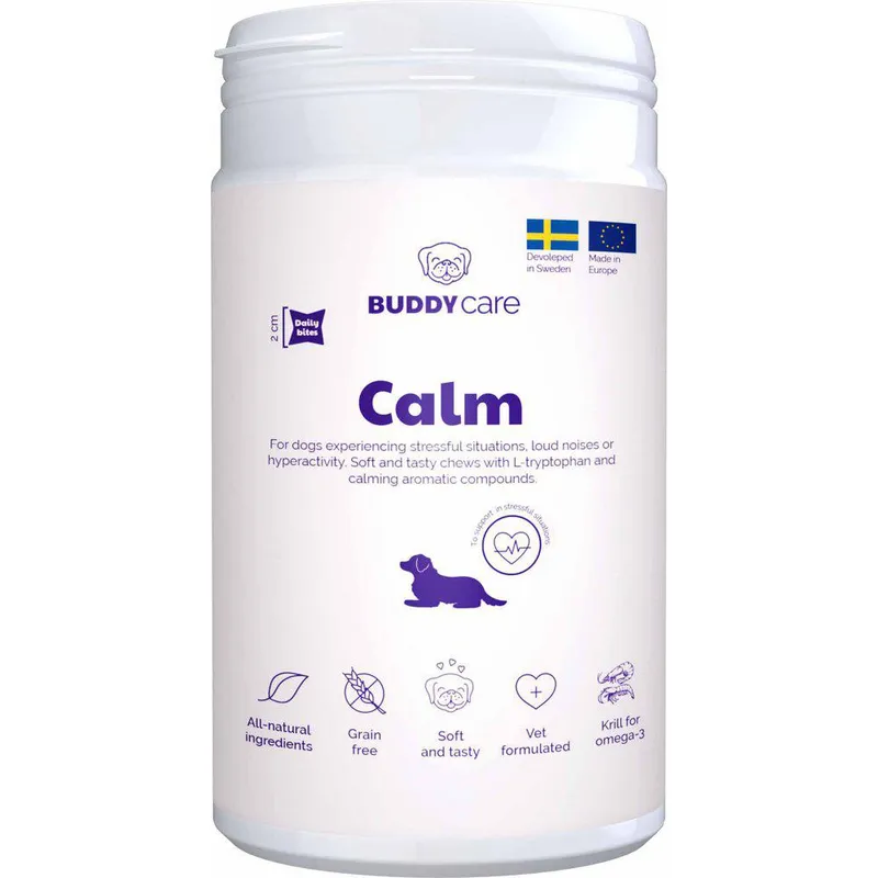 Buddy Pet Foods | Kosttillskott för hundar | Calming