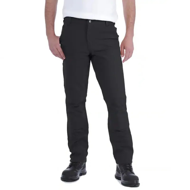 Carhartt Men’s Stretch Duck Double Front Black (#0009)
