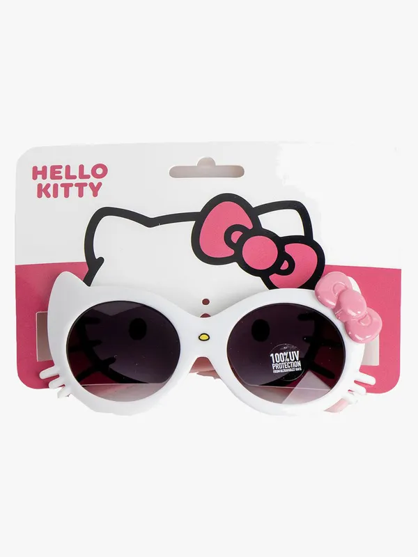 Hello Kitty Solglasögon, Vit
