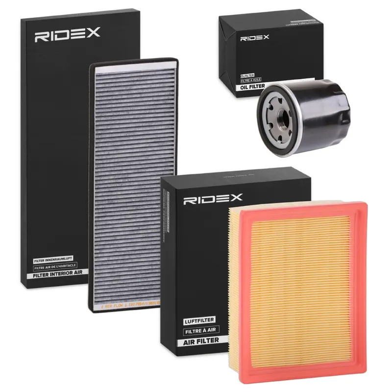Filtersats RIDEX 4055F19914