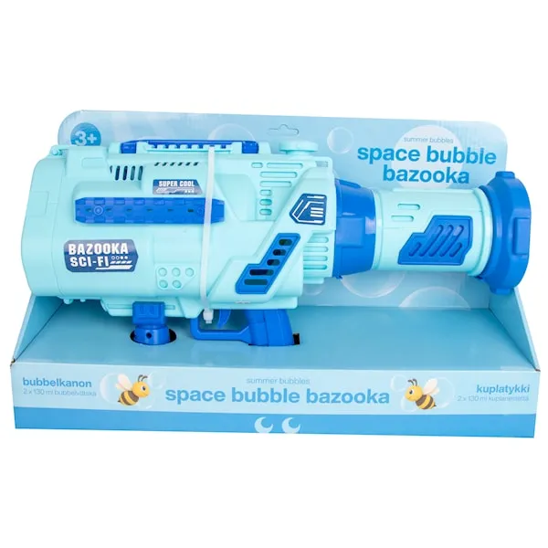 Space Bubble Bazooka Bubbelpistol Toyrock Summer (#0717)