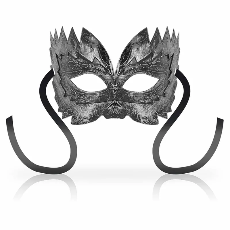 Ohmama Masks Venetian Eyemask Silver BDSM mask