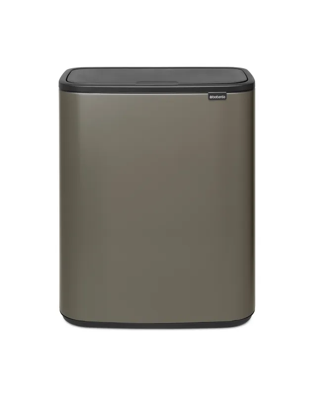 Touch Bin Bo 2×30 liter Platinum