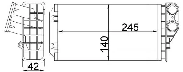 Värmepaket MAHLE AH 82 000S