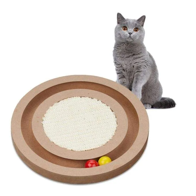 Klösbräda för katter med Sisal-matta