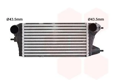 Intercooler VAN WEZEL 52014704