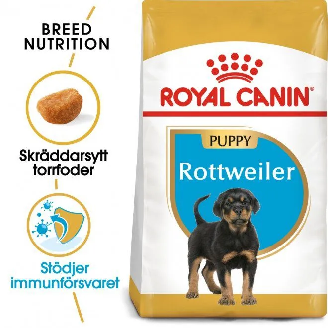 Rottweiler Junior Torrfoder för hundvalp - 12 kg