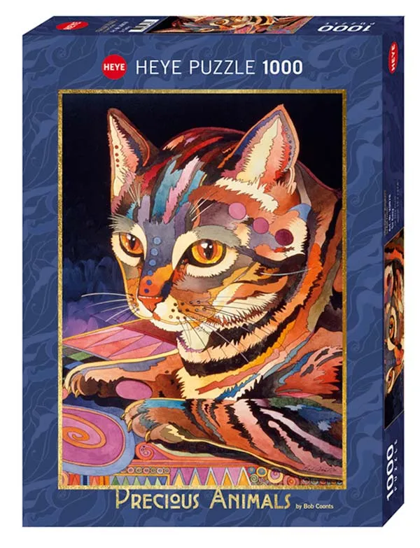 Pussel – Fine Art Precious Animals: Mysig Katt 1000 Bitar