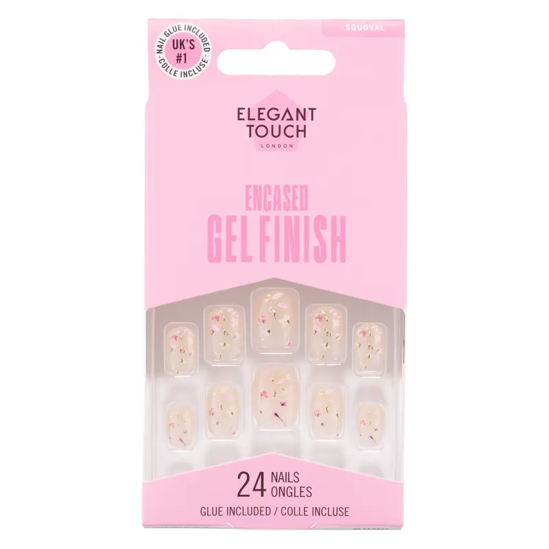 Elegant Touch Gel Finish Encased Gel Forever Flowers
