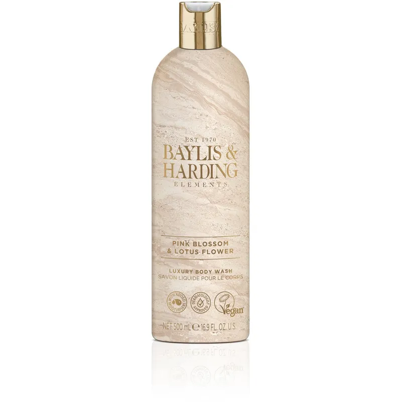 Baylis & Harding Elements Body Wash Pink Blossom & Lotus Flower – 500 ml