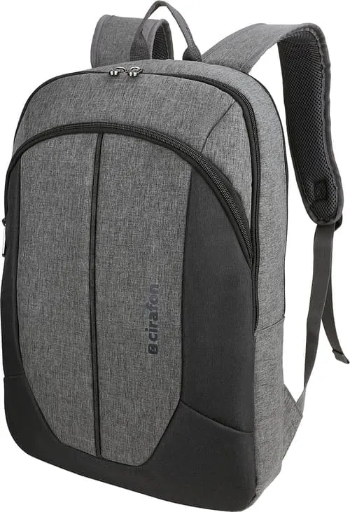 Cirafon Backpack - Ryggsäck School Black 17″ Nylon Grafit