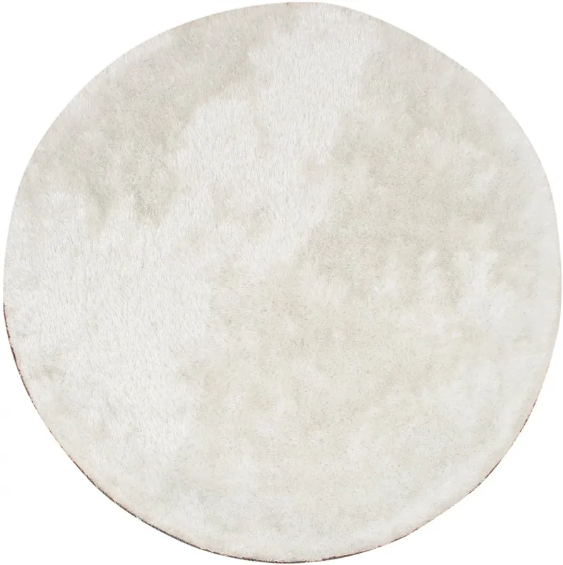 Runda mattor - Cosy (greige) (Storlek: Ø 120 cm)