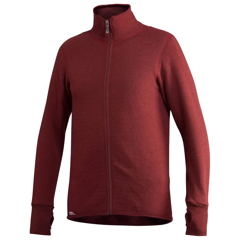 Woolpower Full Zip Jacket 400 Rust Red (#9351)