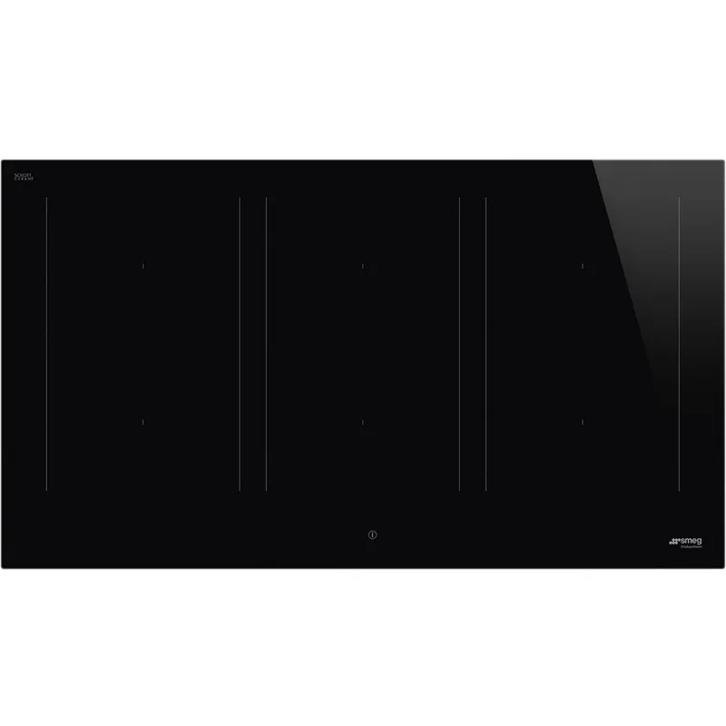 Induktionshäll 90 cm SIM3964D Smeg Universal svart