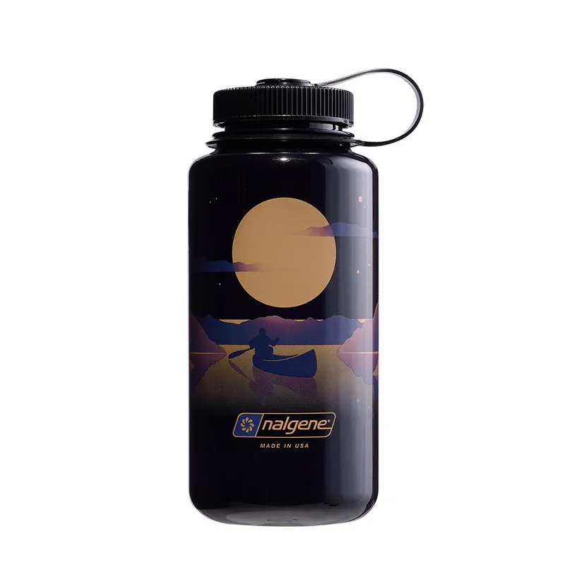 Nalgene wide mouth sustain, Vattenflaska, 1000 ml, Landscape Moonset