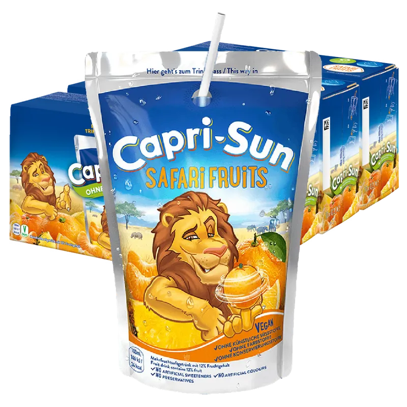 Capri-Sun Safari Fruit Storpack – 10 x 200 ml