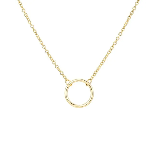 Golden Circle Necklace