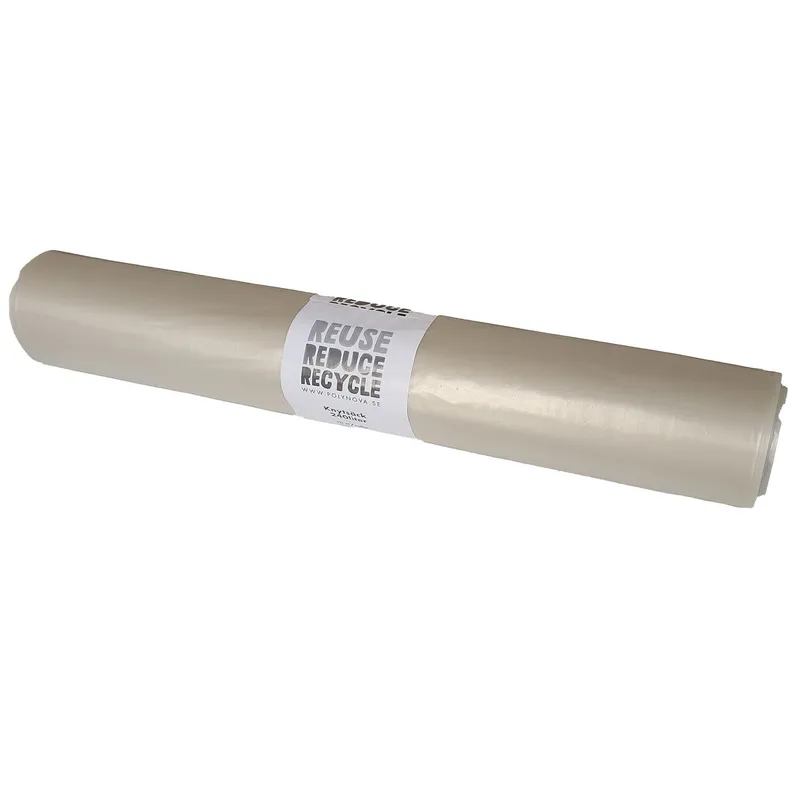 Knytsäck PolyREG 240 liter 870×1600 mm transparent 14×10 st