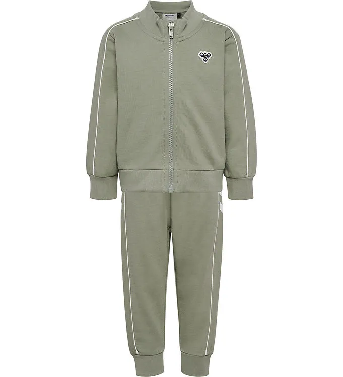Hummel Mini Regular Tracksuit, Shadow, 80