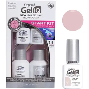 Depend Gel Manicure Essentials Set Start Kit, Less But Better & Bordeaux Lips