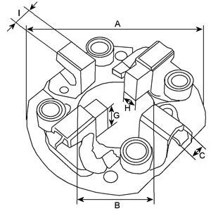 Reläankare, startmotor HC-Cargo 137948