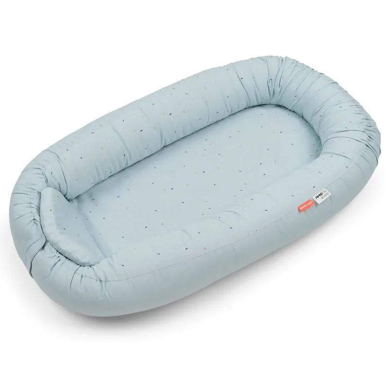 Done By Deer Babynest - Cozy - Confetti Blue