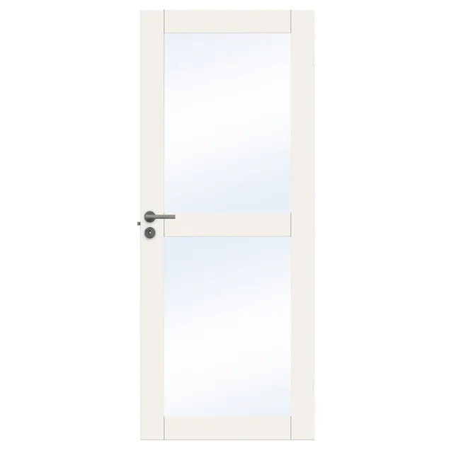 SPEGELDÖRR UNIQUE GW02L VIT 725X2040MM | Beijerbygg Byggmaterial