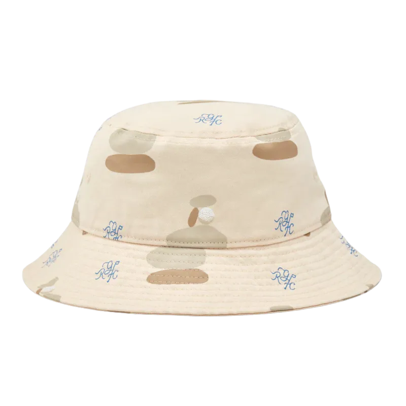 Random Golf Club Cairn Clubhouse Bucket Hat - Eggshell
