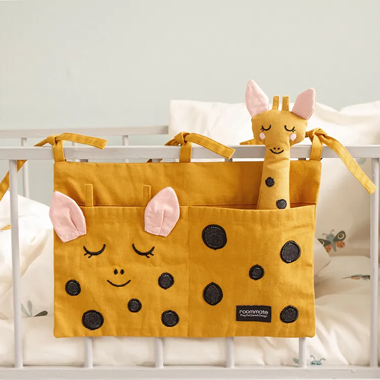 Roommate Sängficka Giraffe, Yellow Ochre