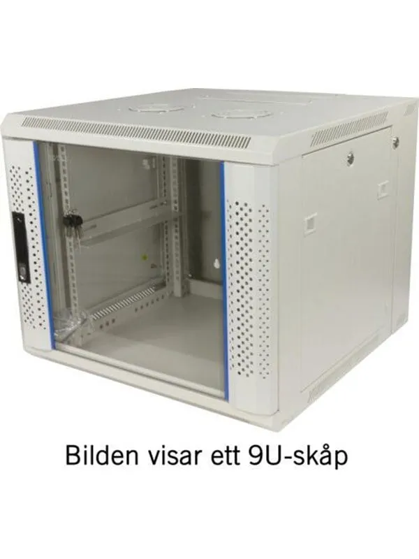 TOTEN ZS66066000 – System Z – 6U – Wall Mount Rack Cabinet