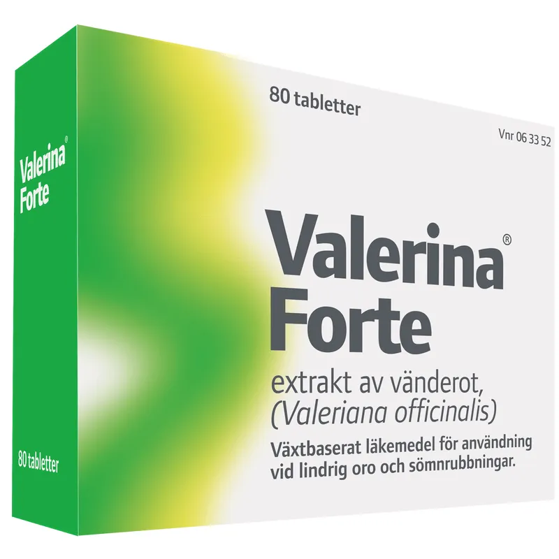 Valerina Forte filmdragerad tablett 80 st