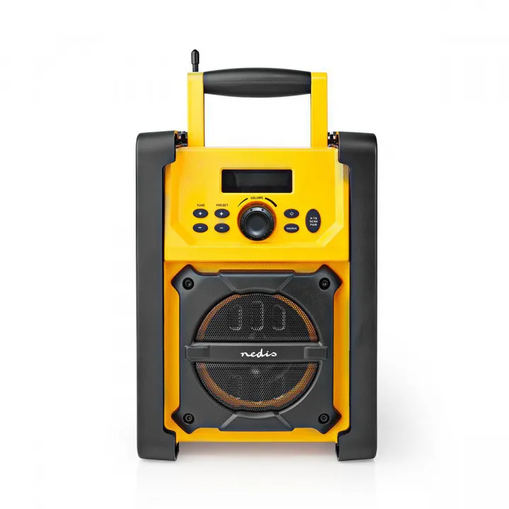 FM-radio | Radio på Arbetsplatsen | FM | Batteridriven / Strömadapter | Digital | 15 W | Skärmstorlek: 2.2 ” | Blå Vit Skärm | B